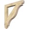 Ekena Millwork Funston Arts & Crafts Rough Sawn Bracket, Douglas Fir, 4"W x 36"D x 36"H BKT04X36X36FST03RDF - alternate 1